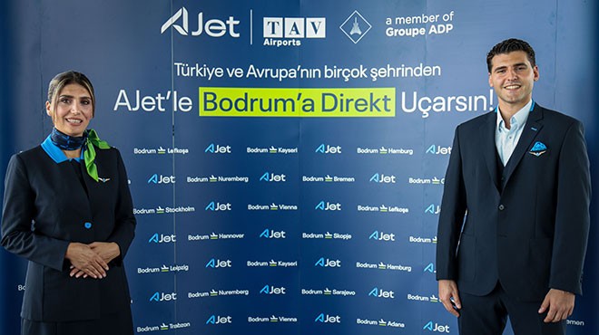 AJET BODRUM’DAN AVRUPA SEFERLERİNE BAŞLADI