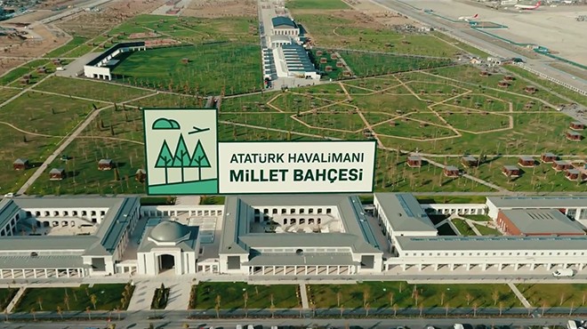 ATATÜRK HAVALİMANI MİLLET BAHÇESİ AÇILDI