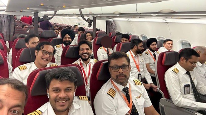 BİR UÇAK DOLUSU PİLOT!