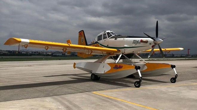 BİR YANGIN SÖNDÜRME UÇAĞIMIZ KAYIP!