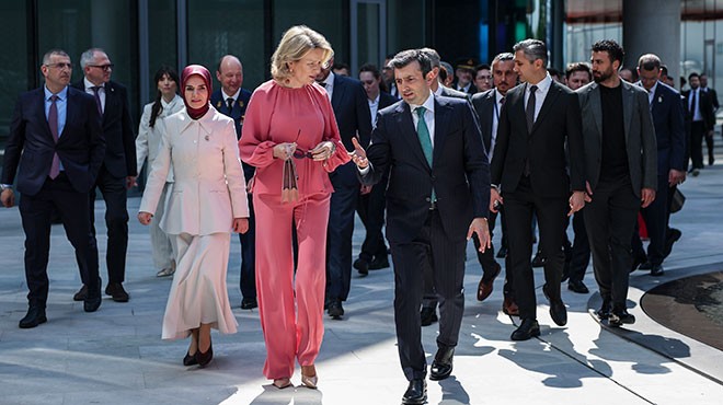BELÇİKA KRALİÇESİ BAYKAR’I ZİYARET ETTİ