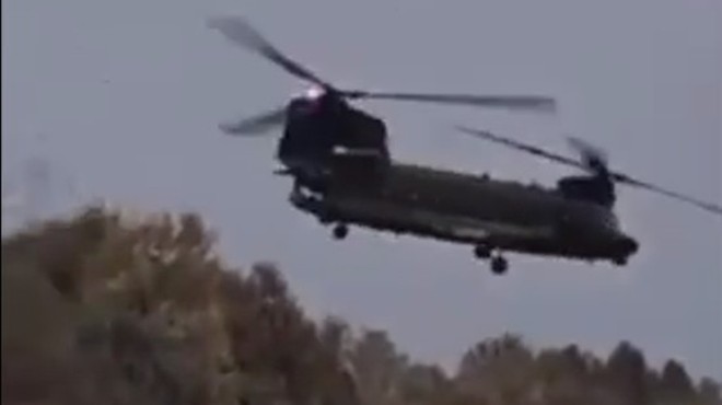 BOSNA’DA İTALYAN CH-47 CHINOOK DÜŞTÜ