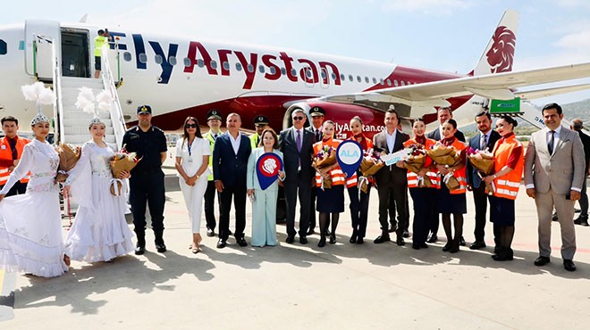 GAZİPAŞA-ALANYA’DAN ALMATI VE ASTANA UÇUŞLARI BAŞLADI