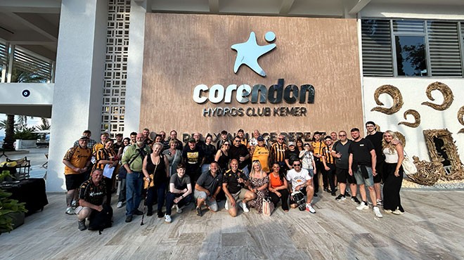 HULL CITY TARAFTARLARI CORENDON’LA TÜRKİYE’DE
