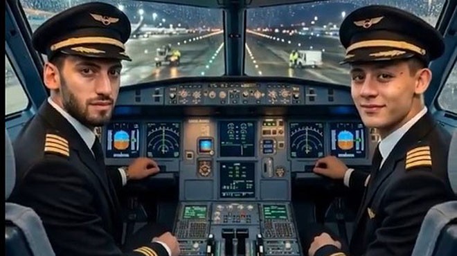 MİLLİ TAKIM OYUNCULARI KOKPİTTE!