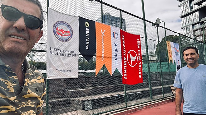 PİLOTLAR TENİS KORTUNDA BULUŞACAK