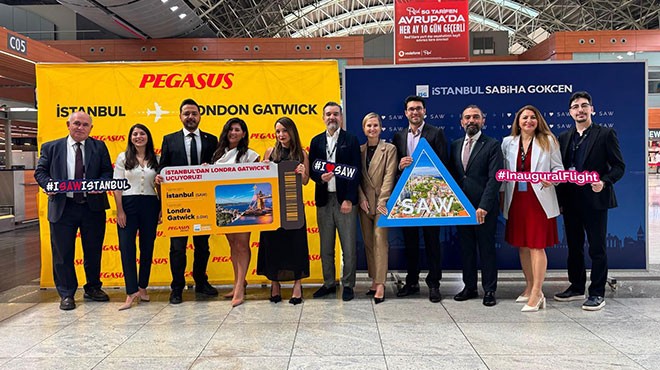 SABİHA GÖKÇEN’İN LONDRA AĞI GATWICK’LE GENİŞLİYOR