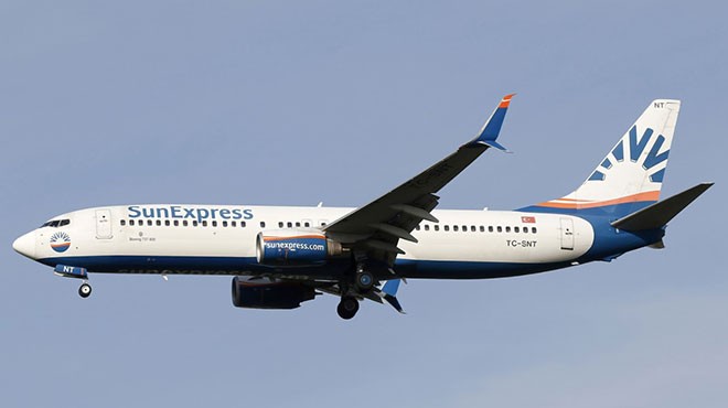 SUNEXPRESS UÇAĞI GERİ DÖNDÜ