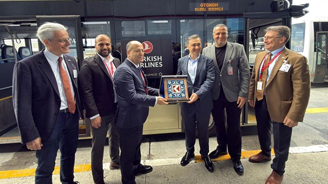 THY APRONDA OTONOM OTOBÜS TEST ETTİ