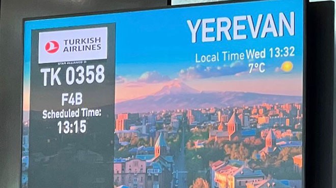 THY’NİN ERİVAN SEFERLERİ BAŞLADI